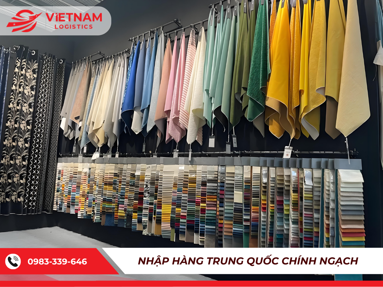 Nhập sỉ vải may mặc, nội thất